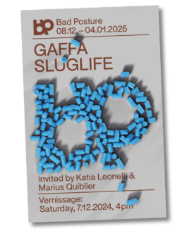 Bad Posture Art Space